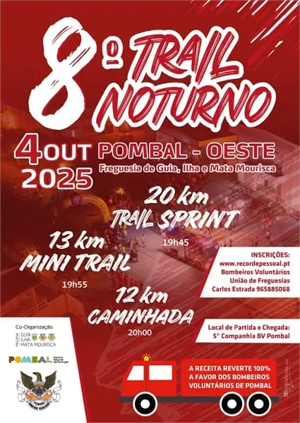 Trail Noturno Pombal Oeste 2025