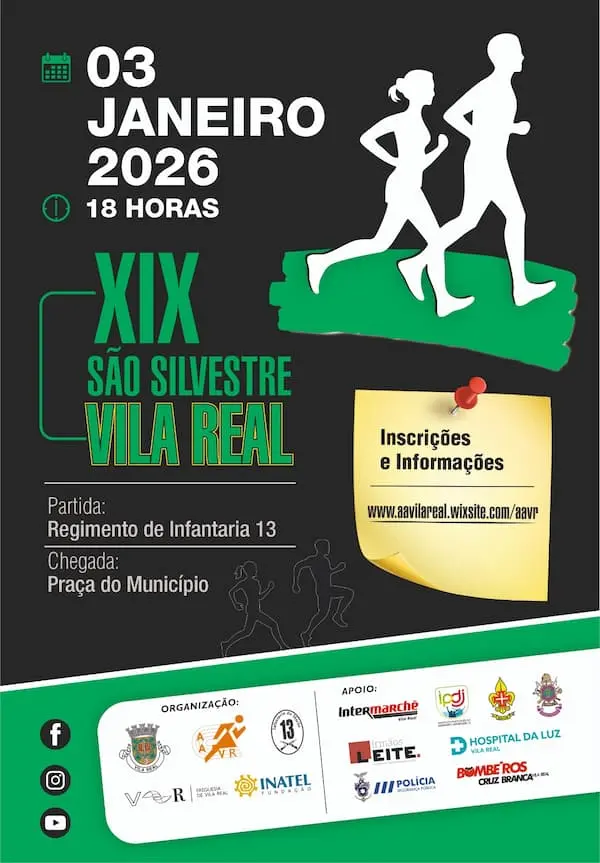 São Silvestre Vila Real 2026