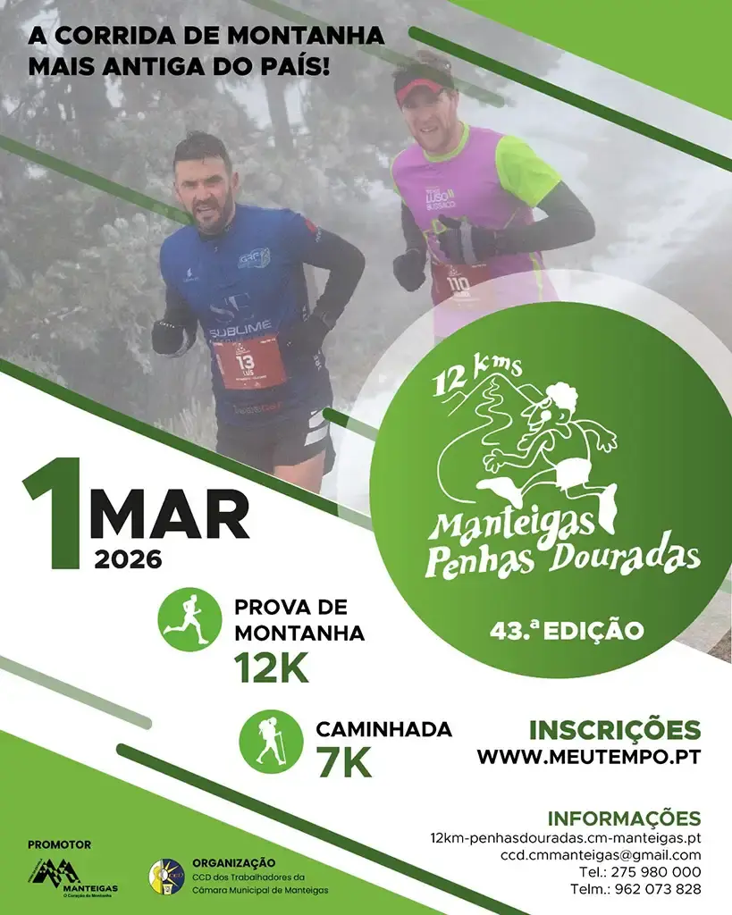 12 Kms Manteigas Penhas Douradas 2026