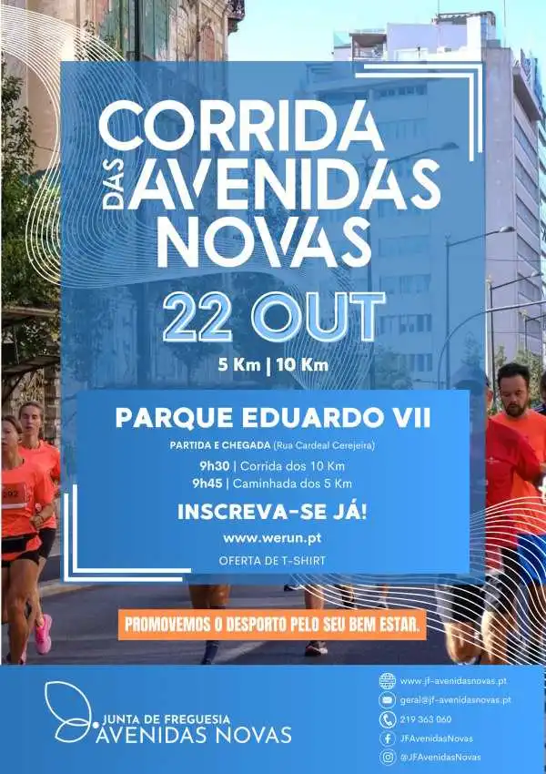 Corrida das Avenidas Novas 2023