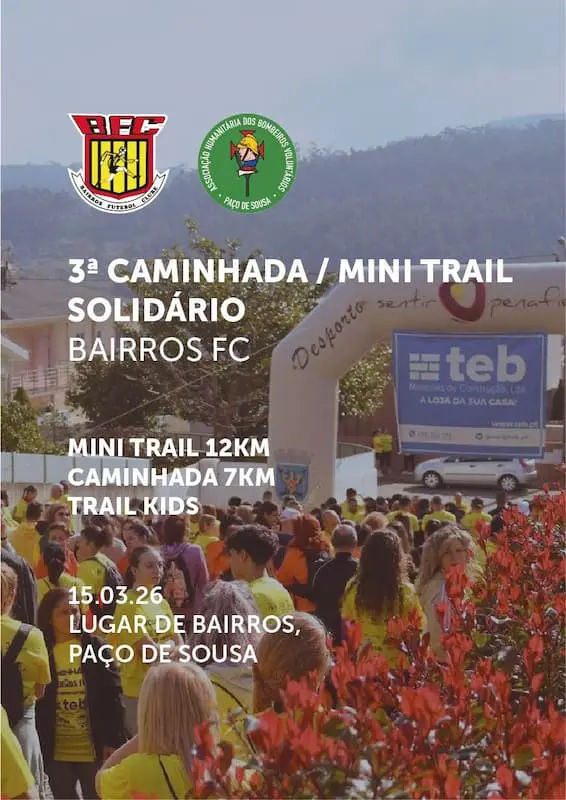 Caminhada / Mini Trail Bairros FC 2026