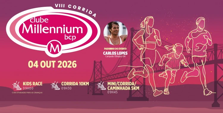 Corrida Clube Millennium BCP 2026