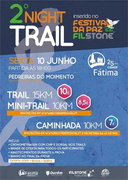 2º Night Trail Festival Da Paz Filstone 2022