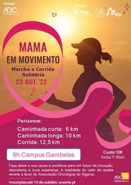 Mama Em Movimento – Marcha/Corrida Solidária 2022