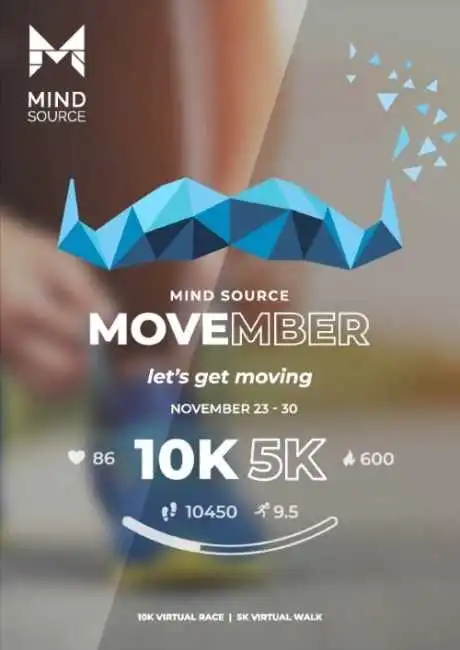 Mind Source Movember Run and Walk 2022