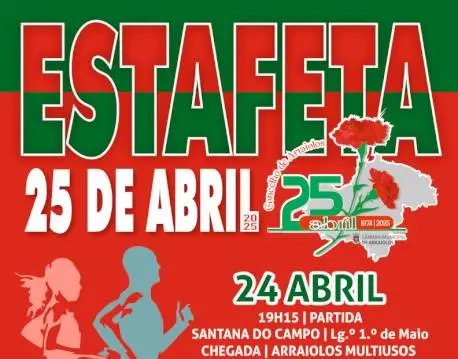 Estafeta 25 de Abril – Arraiolos 2025