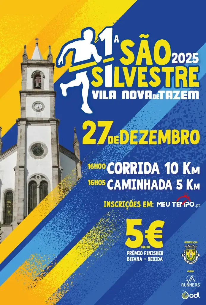São Silvestre de Vila Nova de Tazem 2025