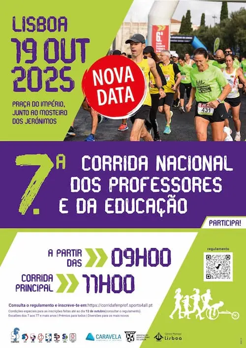 Corrida Nacional do Professor e da Eduçação 2025