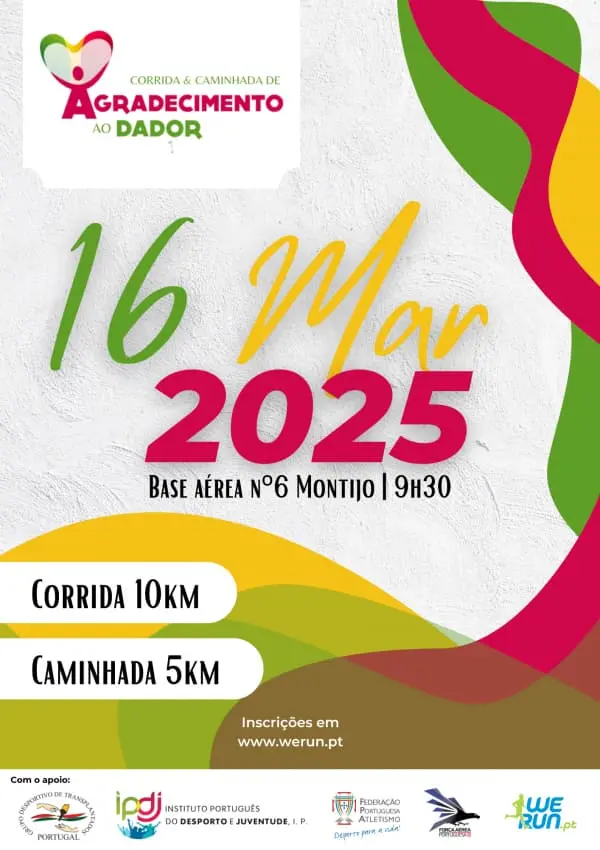 Corrida & Caminhada de Agradecimento do Dador 2025