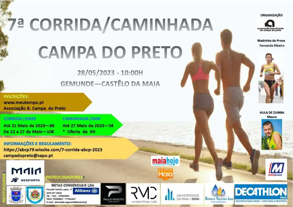 7ª Corrida e Caminhada da Campa do Preto 2023