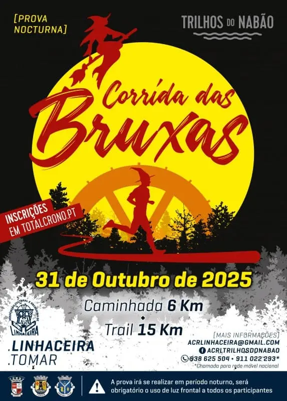 Trilhos do Nabão – Corrida das Bruxas 2025