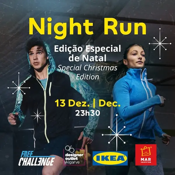 Christmas Night Run Mar Shopping Algarve 2025