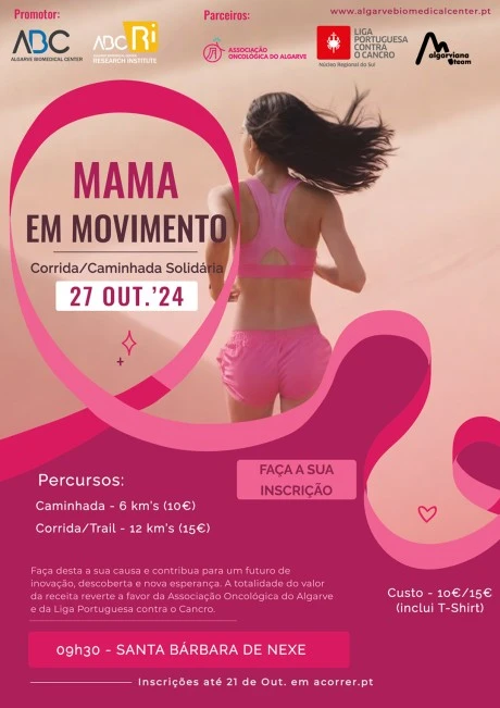 Mama em Movimento Marcha/Corrida Solidária 2024