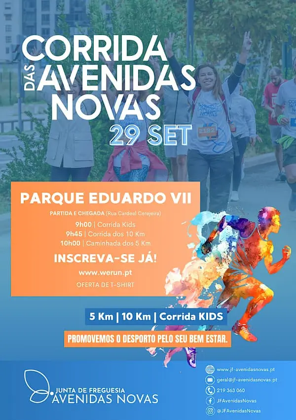 Corrida das Avenidas Novas 2024
