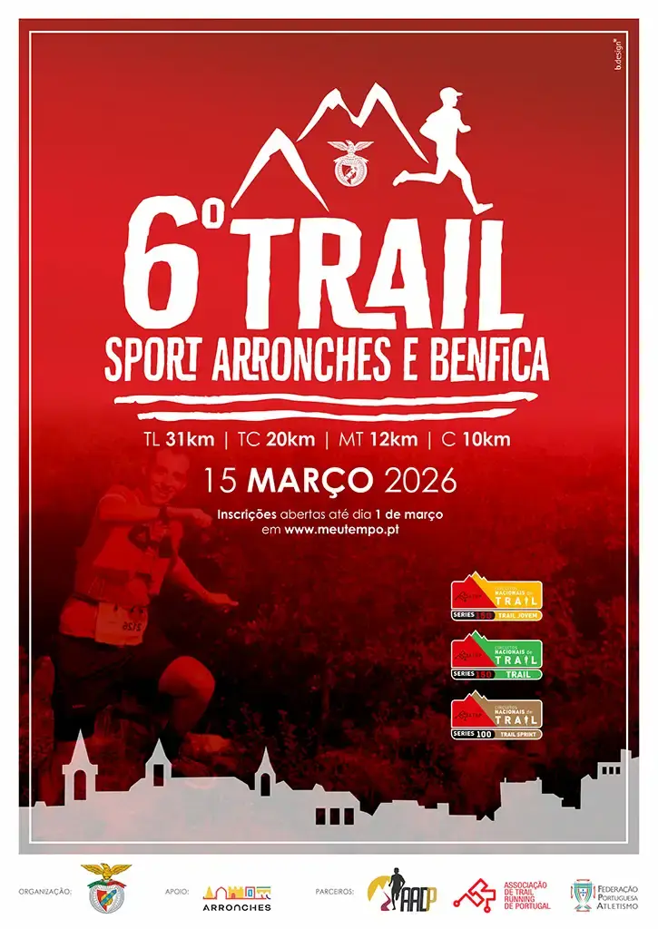 Trail Sport Arronches e Benfica 2026