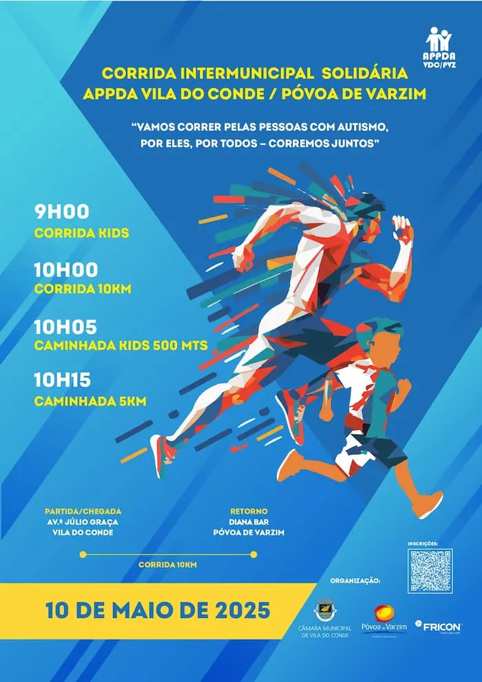 Corrida Intermunicipal Solidária Appda V.C. / P.V. 2025