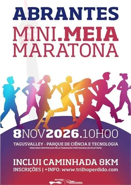 Mini e Meia Maratona Abrantes 2026