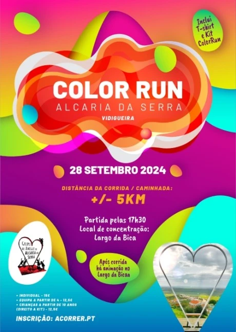 Color RUN Alcaria da Serra 2024