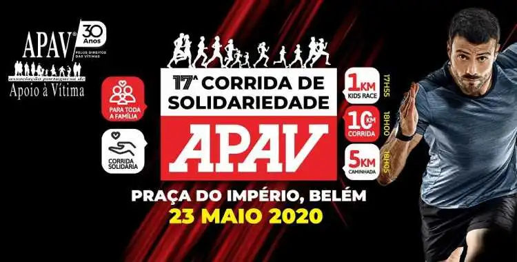 17ª Corrida de Solidariedade APAV 2020