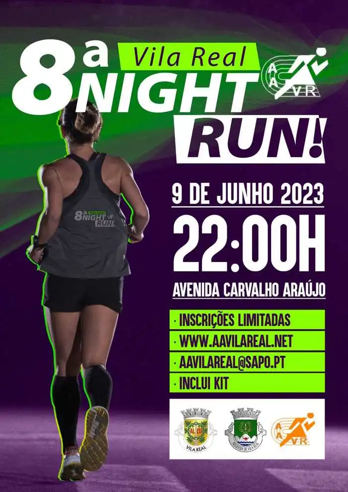 8 Night Run Cidade De Vila Real 2023