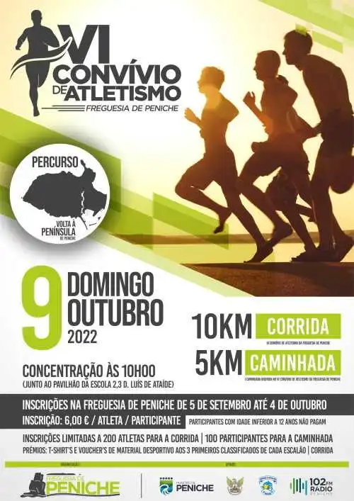 VI Convívio de Atletismo da Freguesia de Peniche 2022