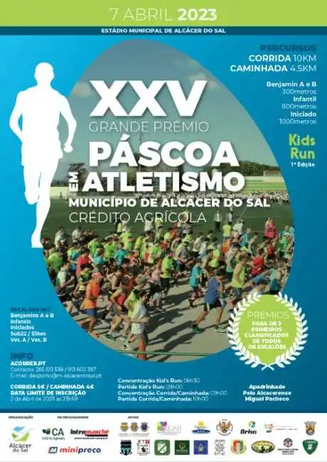 25º Grande Prémio da Páscoa em Atletismo 2023