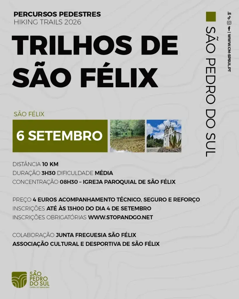 Trilhos de São Félix 2026