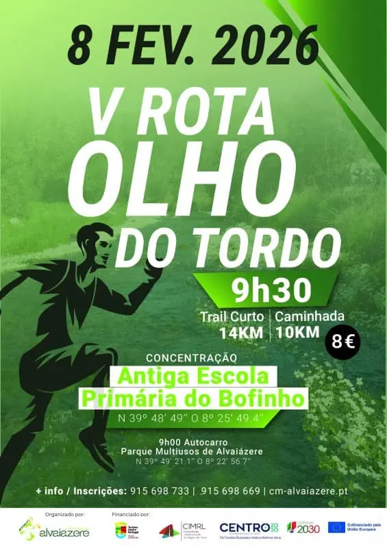 Rota Olho do Tordo 2026