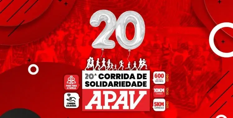 20ª Corrida de Solidariedade APAV 2026