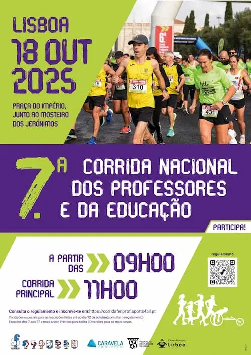 Corrida Nacional do Professor e da Eduçação 2025