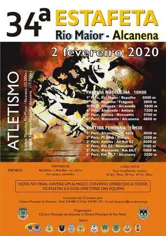 34º Estafeta Rio Maior/Alcanena 2020