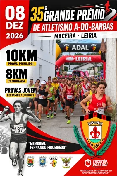 35º Grande Prémio de Atletismo A-do-Barbas 2026
