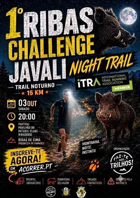 1º Ribas Challenge – Javali Night Trail 2026