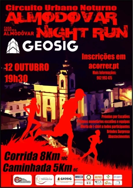 Almodôvar Night Run-Casa do Benfica-Geosig 2024