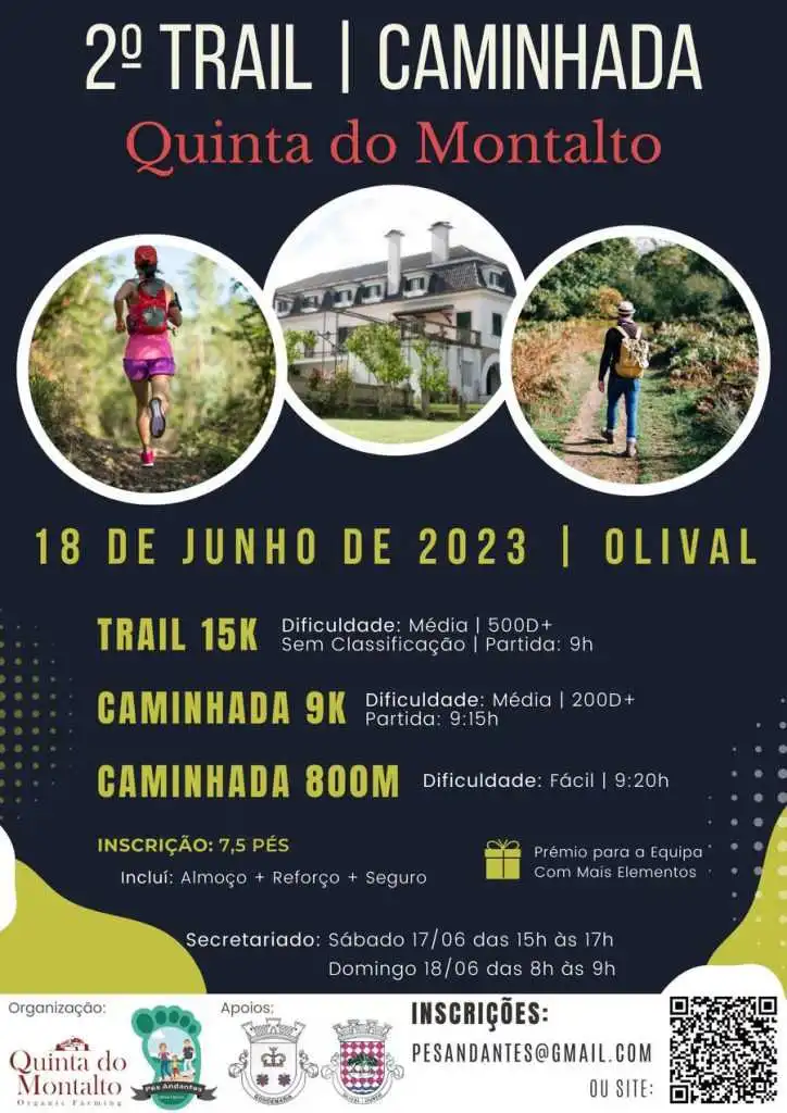 2º Trail | Caminhada – Quinta do Montalto 2023