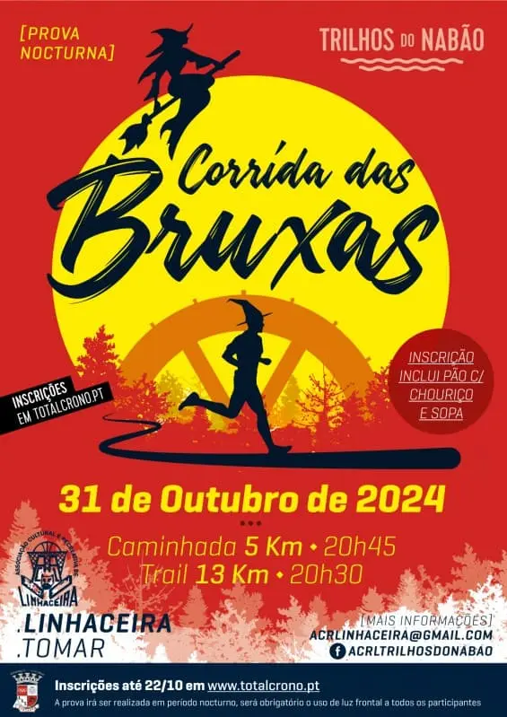 Trilhos Do Nabão – Corrida Das Bruxas 2024