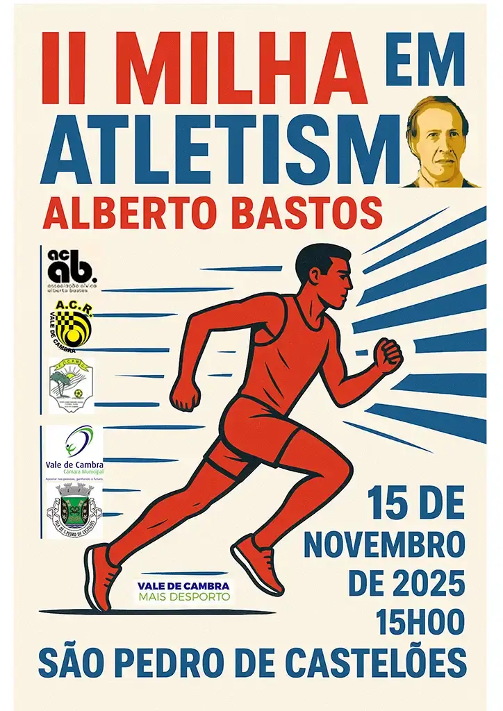 Milha em Atletismo Alberto Bastos 2025