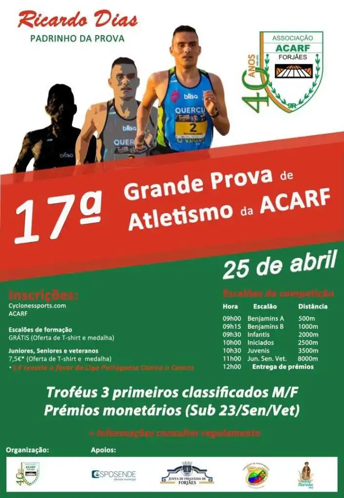 Xvii Grande Prova De Atletismo Da Acarf 2023