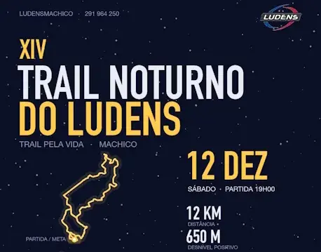 Trail Noturno do Ludens – Trail Pela Vida 2026