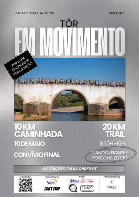 Tôr em Movimento 2026