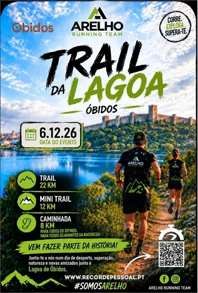 1º Trail Trilhos da Lagoa de Óbidos 2026