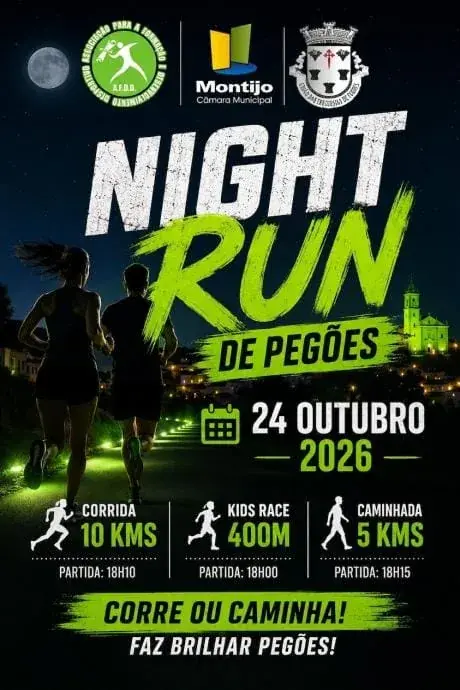 1ª Night Run Pegões 2026