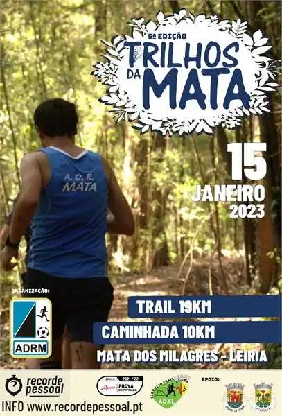 5ª Edição Do Trail Dos Trilhos Da Mata 2023