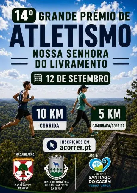 14º GP de Atletismo N.ª Sr.ª do Livramento 2026