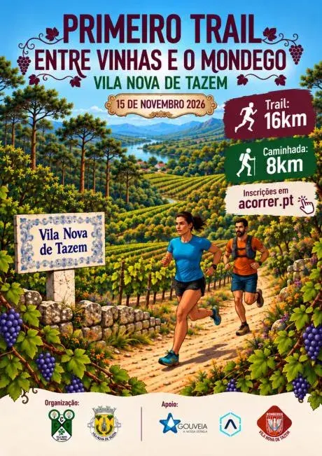 1º Trail entre Vinhas e o Mondego 2026