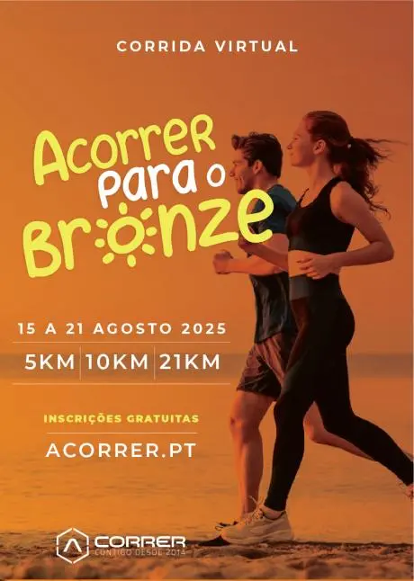 Acorrer para o Bronze – Corrida Virtual 2025