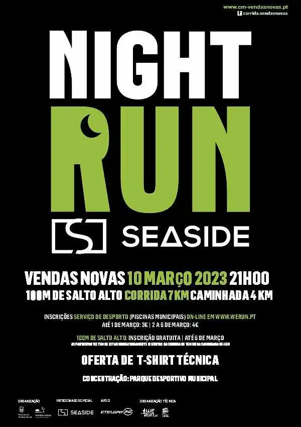 Night Run Seaside – Vendas Novas 2023
