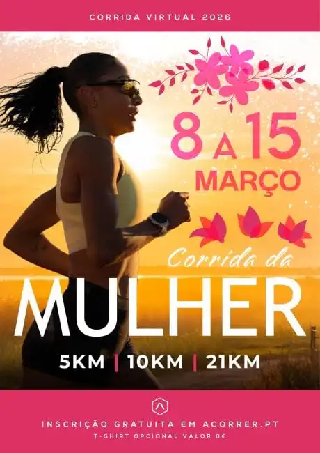 Corrida da Mulher – Corrida Virtual 2026