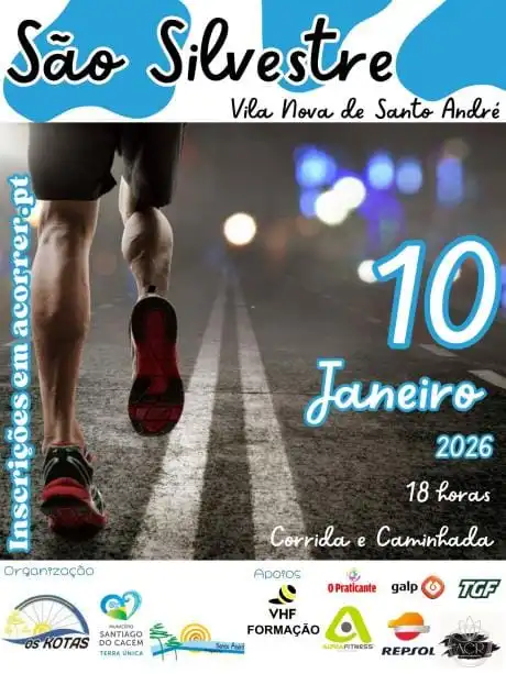 São Silvestre de Vila Nova de Santo André 2025