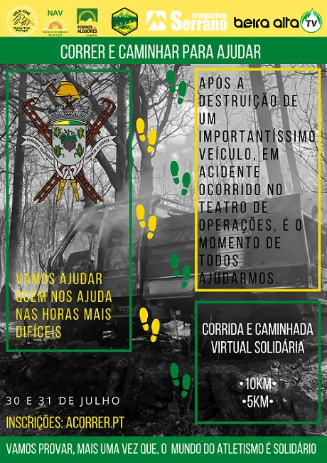 Corrida Virtual Correr e Caminhar Para Ajudar 2022